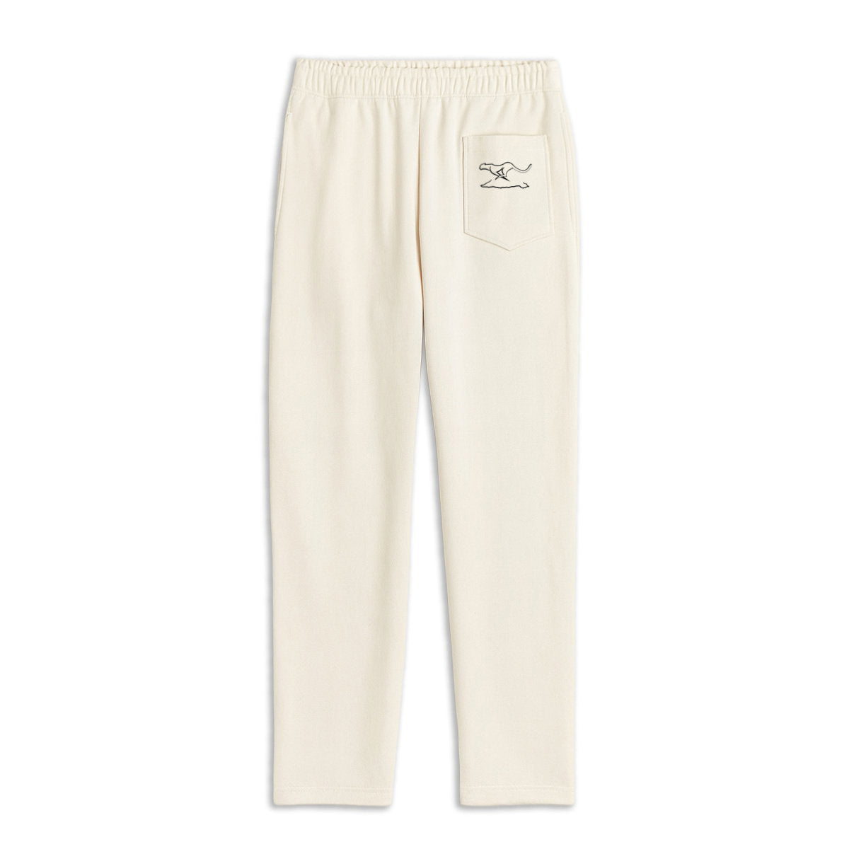 Pantalones de chándal unisex holgados_blanco - espalda_0