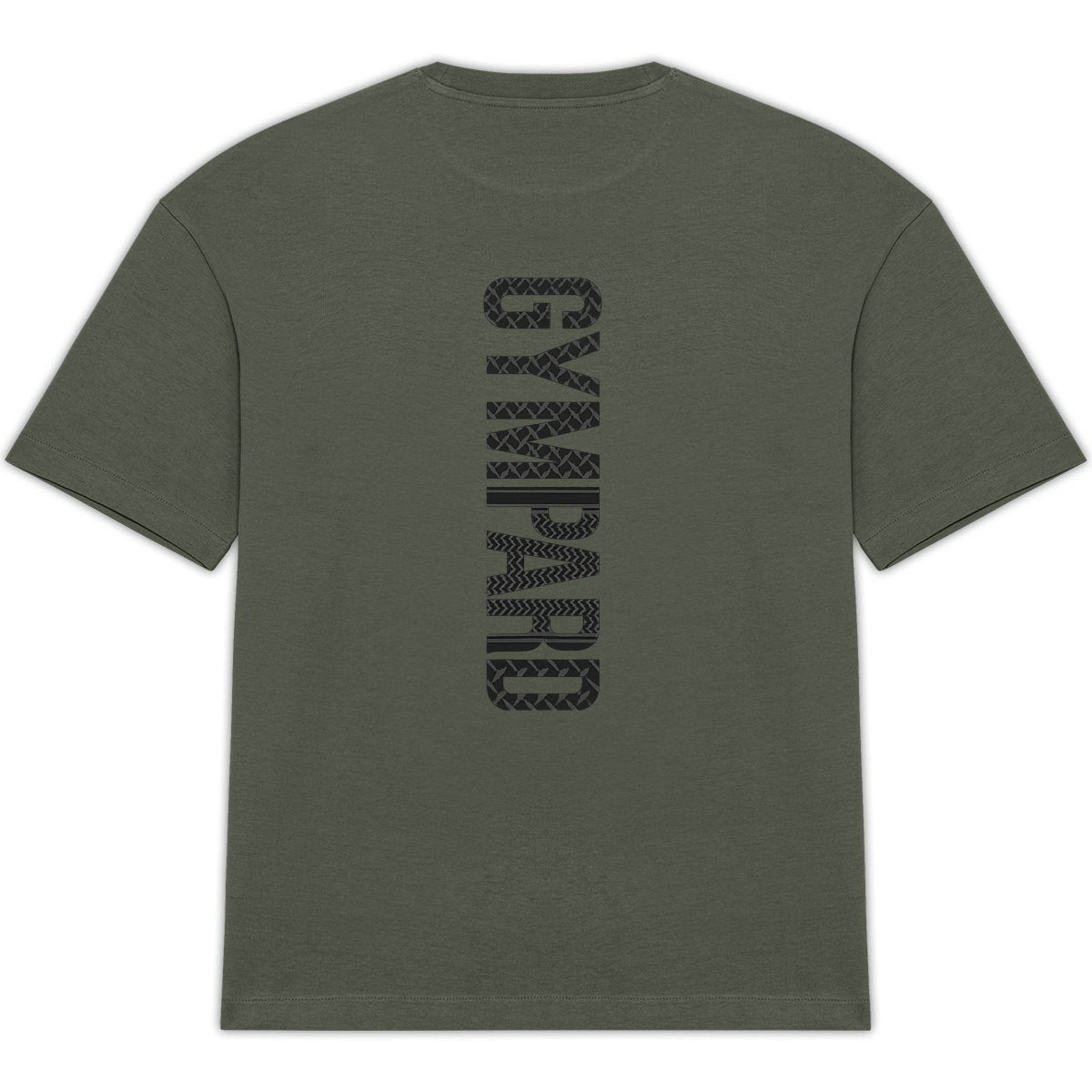 Camiseta oversize unisex: simple+ nombre, blanco - espalda_1