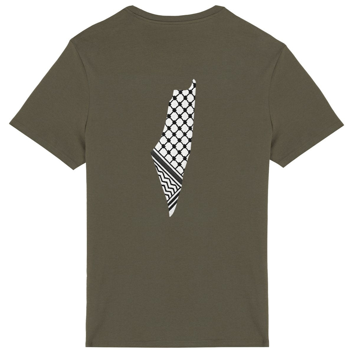 Camiseta unisex ligera: ARABE +PAIS - espalda_5