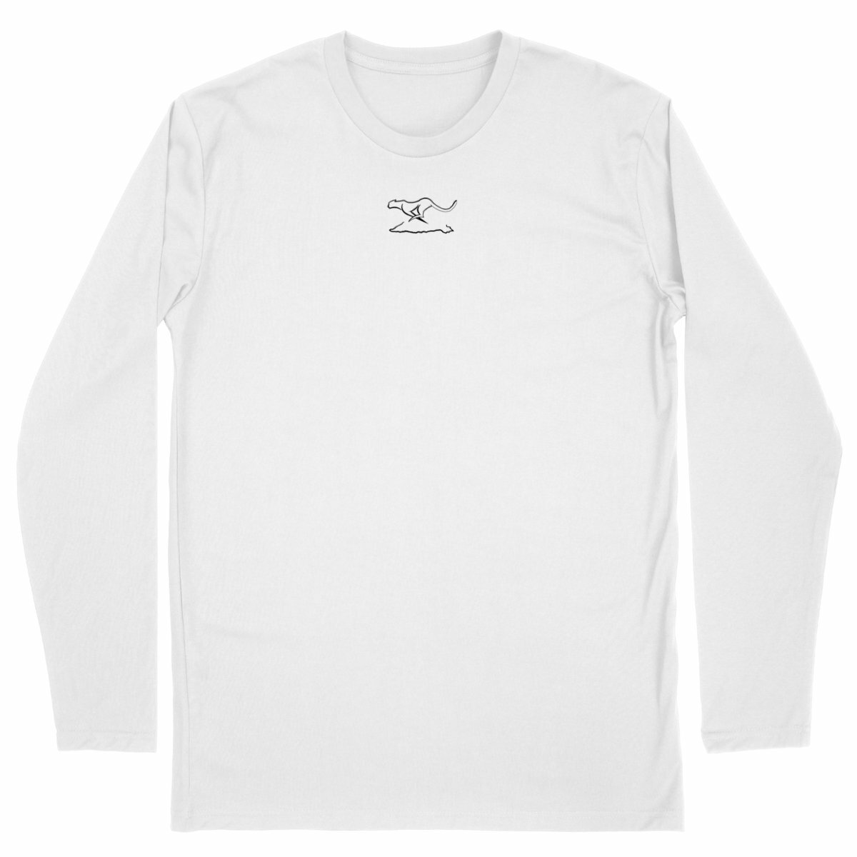 Camiseta clásica de manga larga para hombre;ARABE - frente_blanco