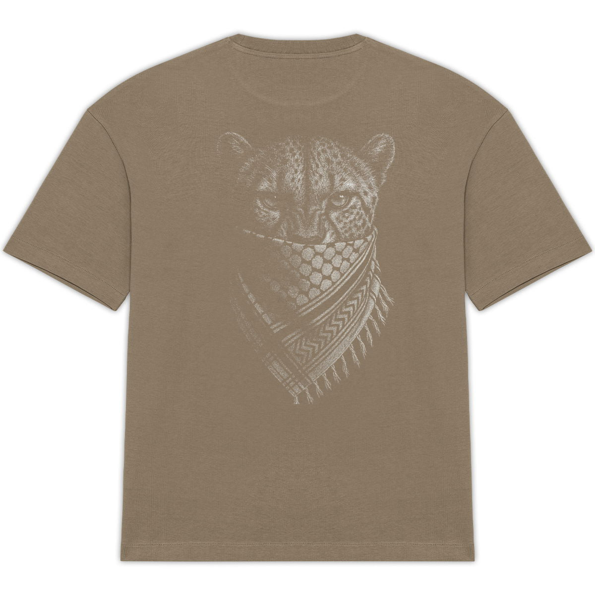 Camiseta oversize unisex: LETRA +GP - espalda_0