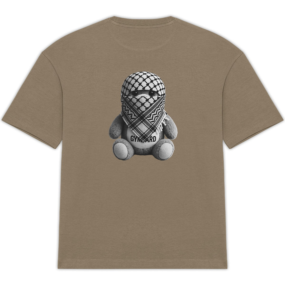 Camiseta oversize unisex; arabe oso - espalda_0