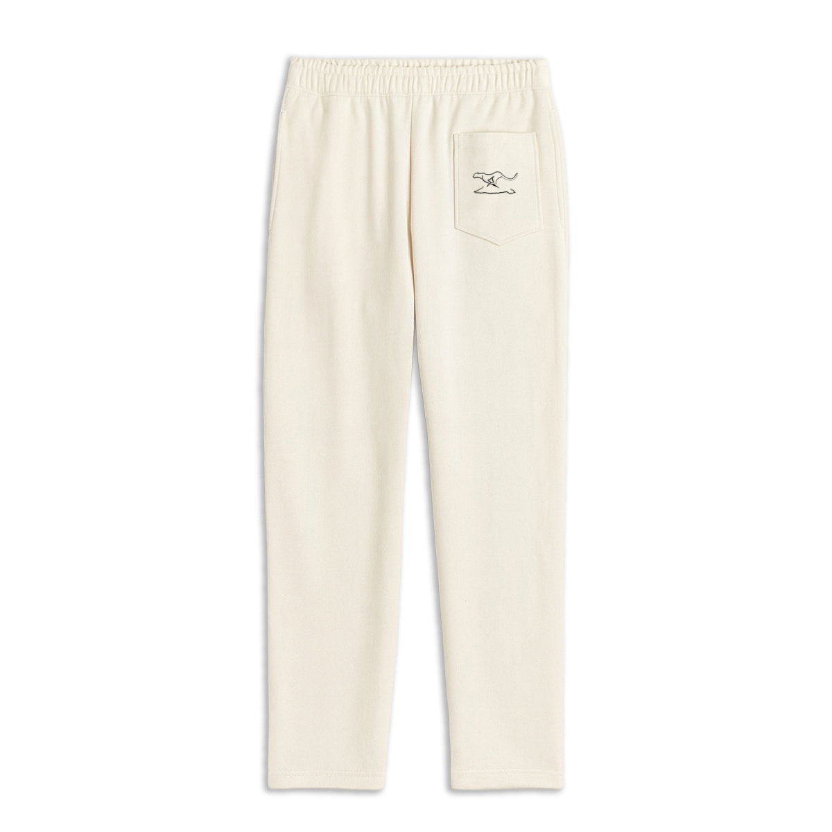 Pantalones de chándal unisex holgados_blanco - espalda_0