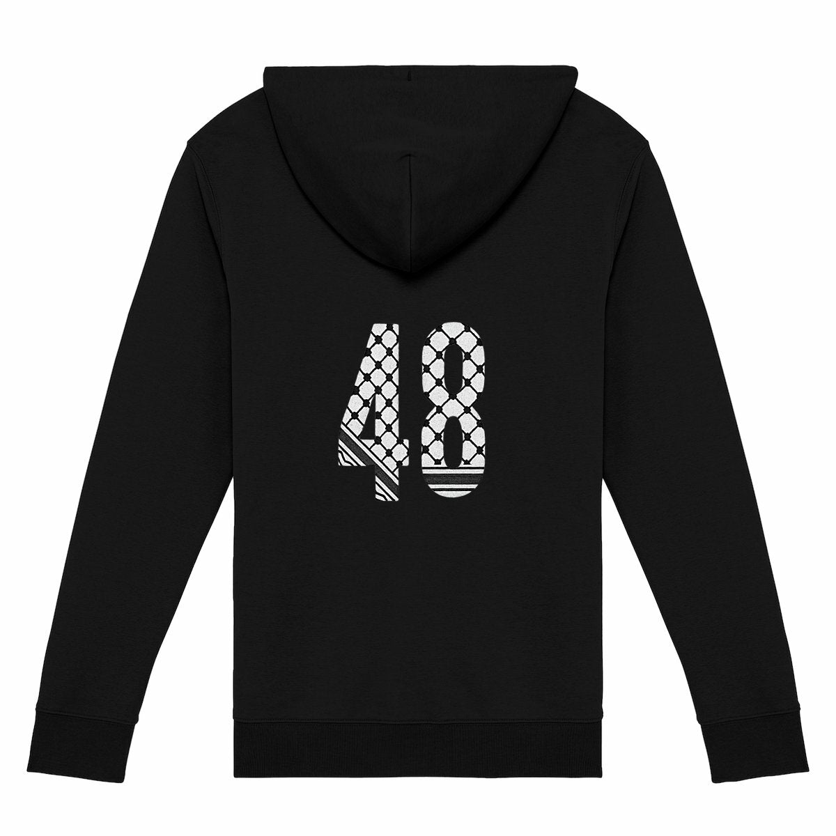 Sudadera con cremallera unisex; 48 - espalda_1