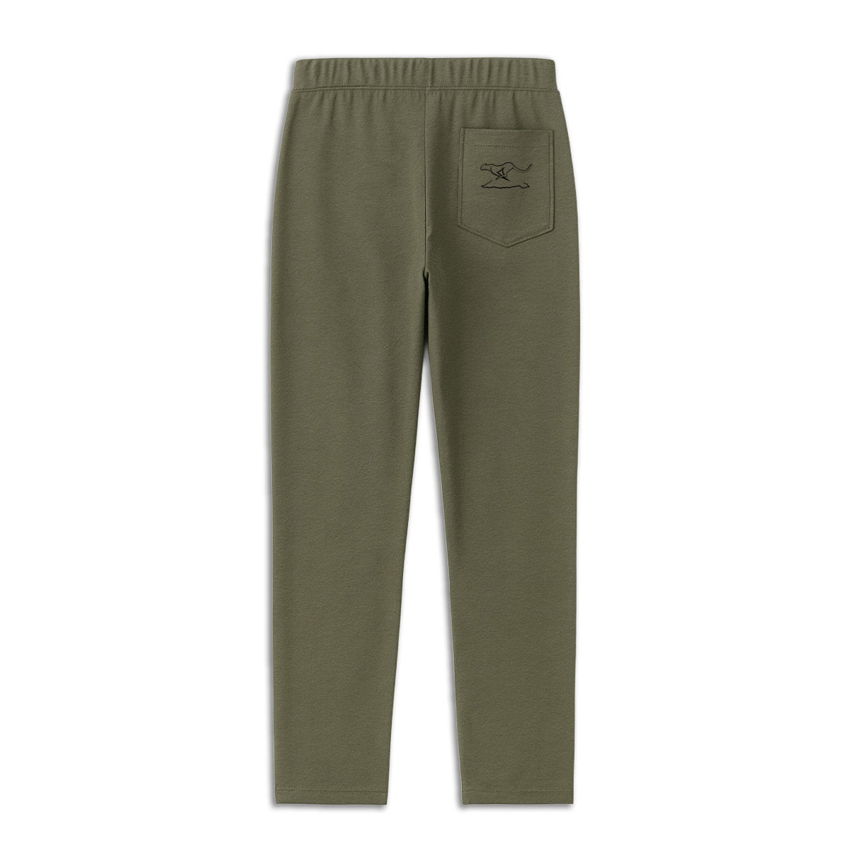 Pantalones de chándal unisex holgados_blanco - espalda_1