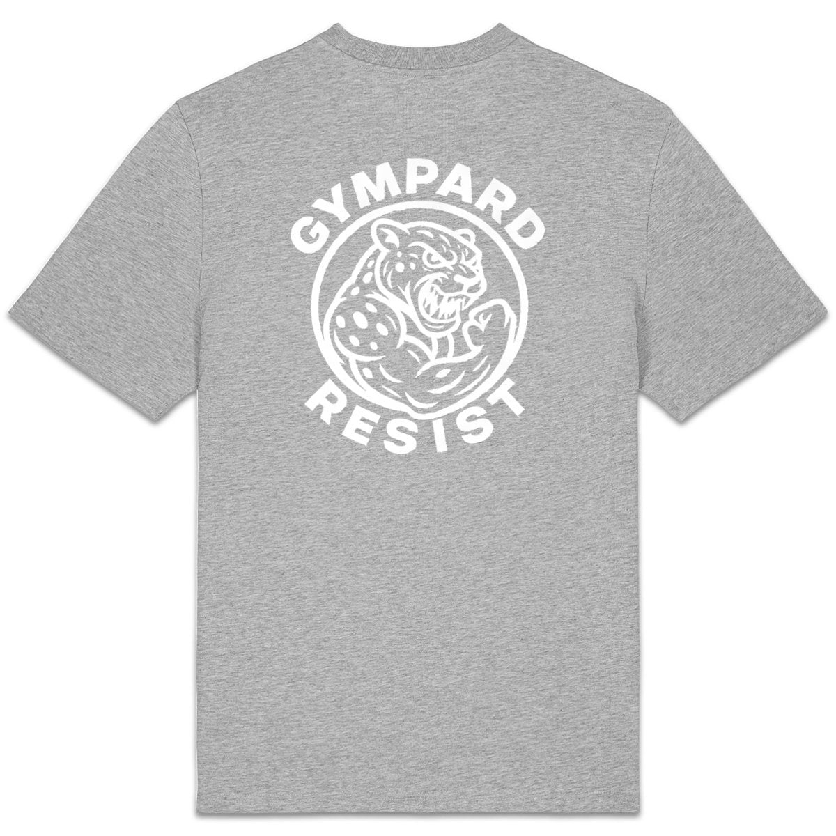 Camiseta pesada unisex: lodo+ resist negro - espalda_1