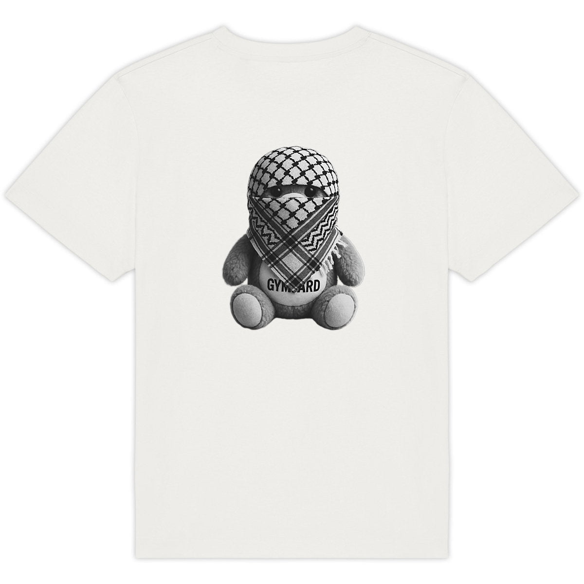 Camiseta oversize unisex; logo oso - espalda_2