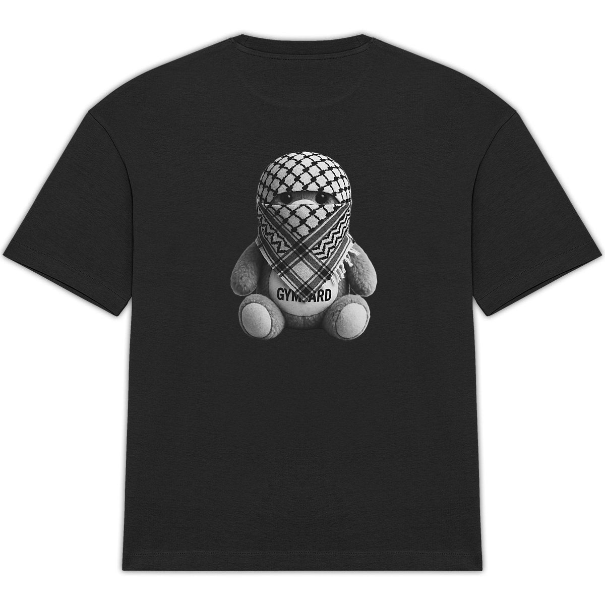 Camiseta oversize unisex: LOGO OSO NEGRO - espalda_2