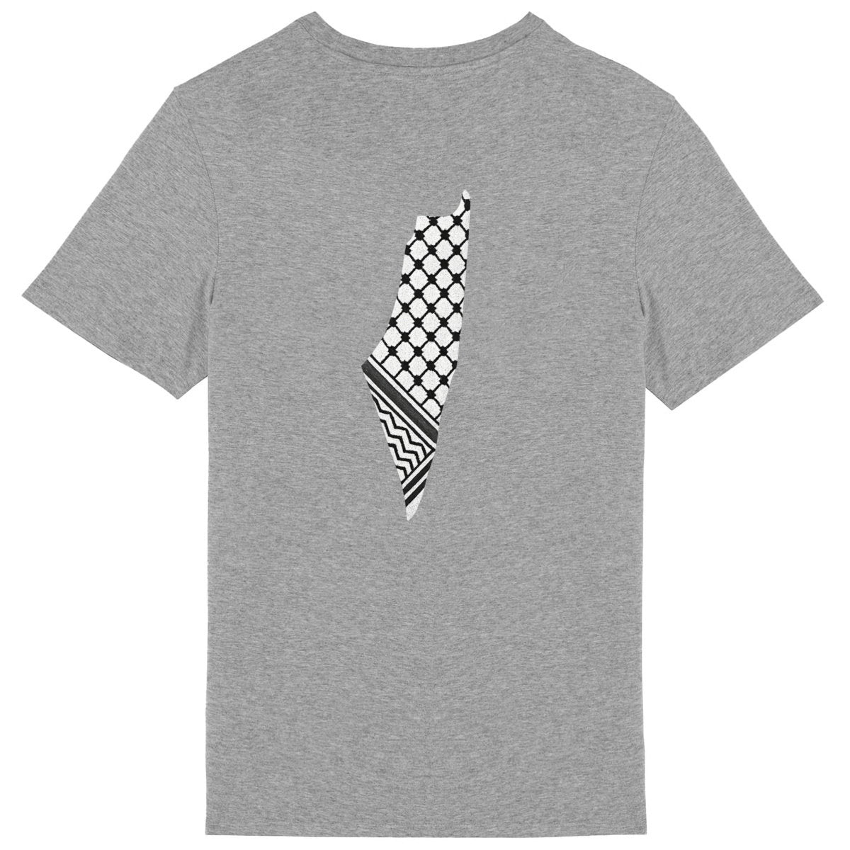 Camiseta unisex ligera: ARABE +PAIS - espalda_4
