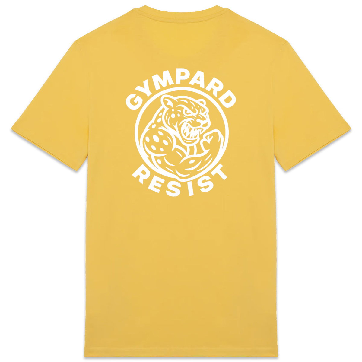 Camiseta pesada unisex: lodo+ resist negro - espalda_5