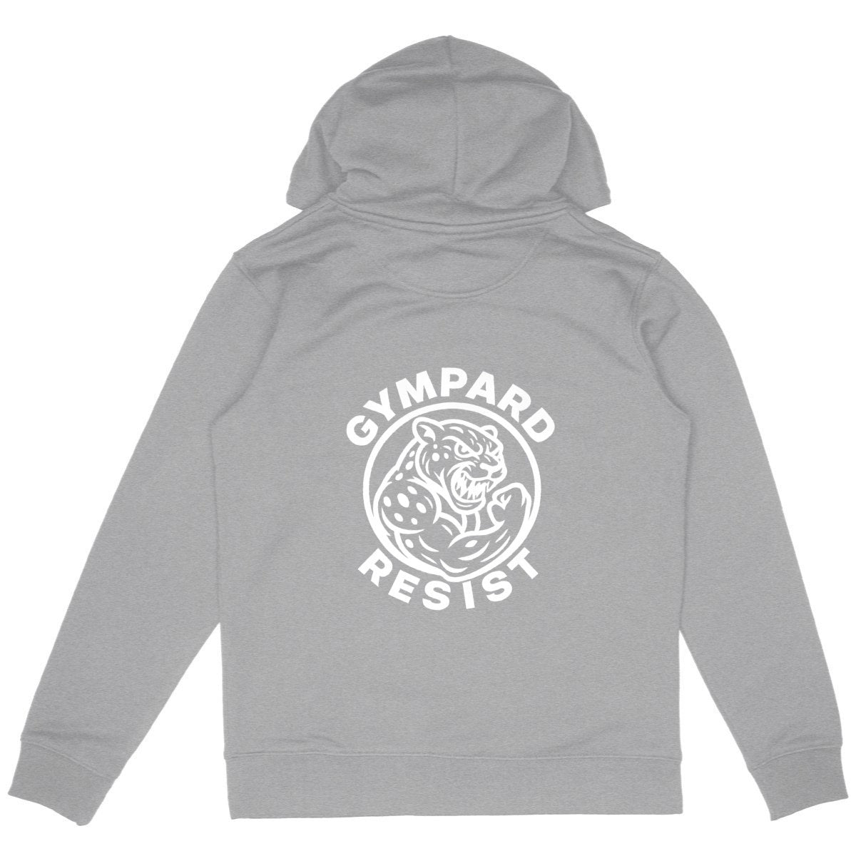 Heavyweight Hoodie; GPCW RESIST - espalda_heidekrautgrau