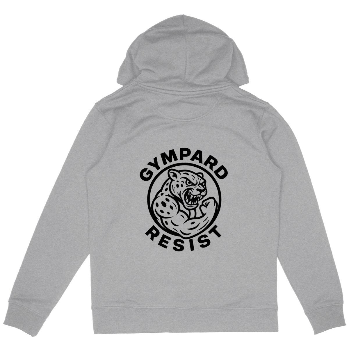Heavyweight Hoodie; GPCB RSTB - espalda_heidekrautgrau