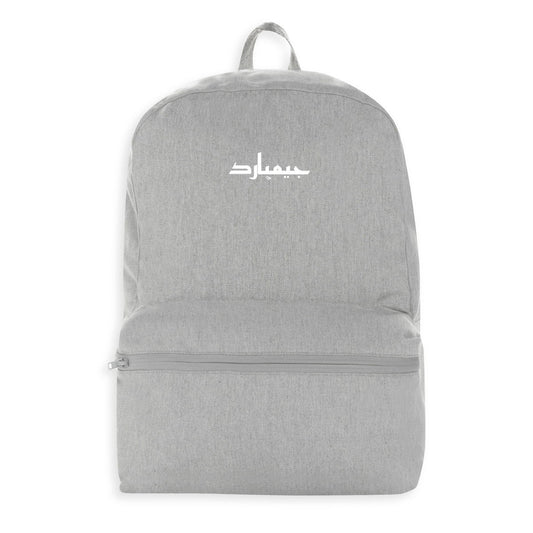 Mochila 100% reciclada; arabe - frente_0