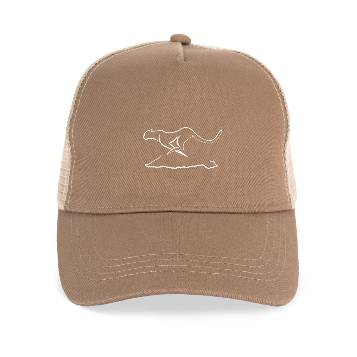 Gorra Trucker ecorresponsable; logo blanco - frente_0