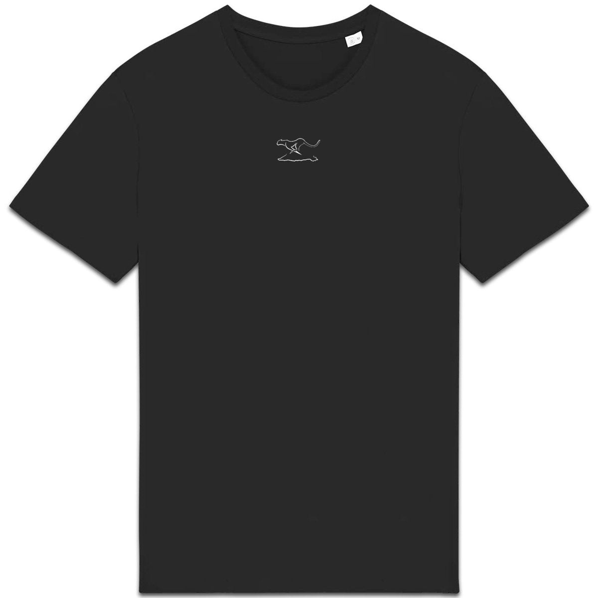 Camiseta pesada unisex: lodo+ resist negro - frente_0