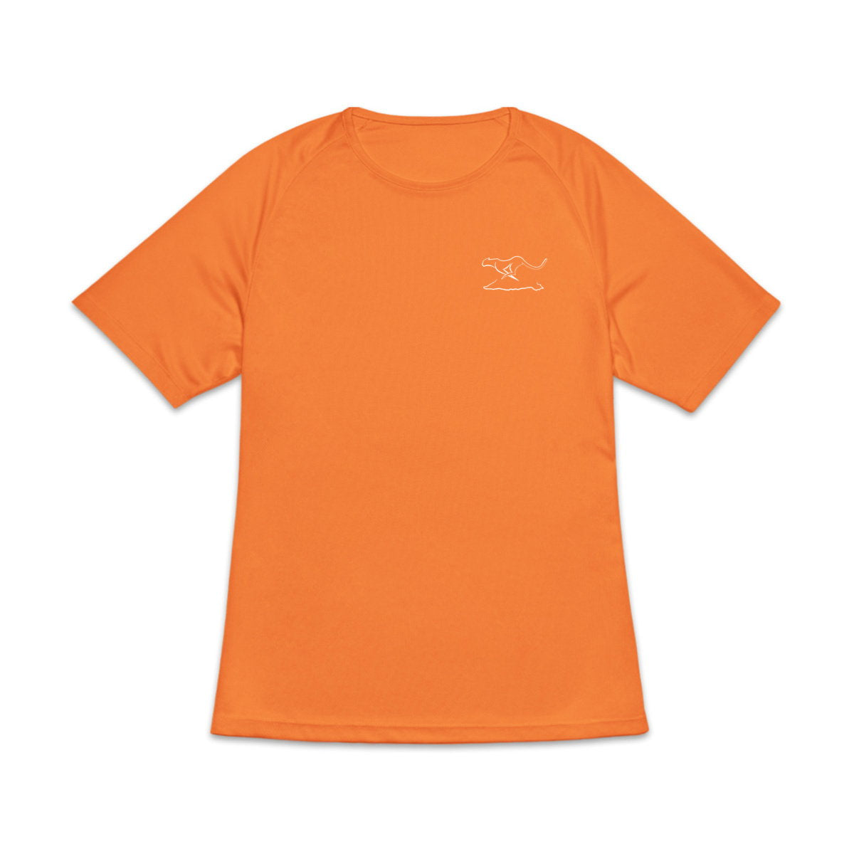 Camiseta deportiva reciclada para mujer_logo simple - frente_0