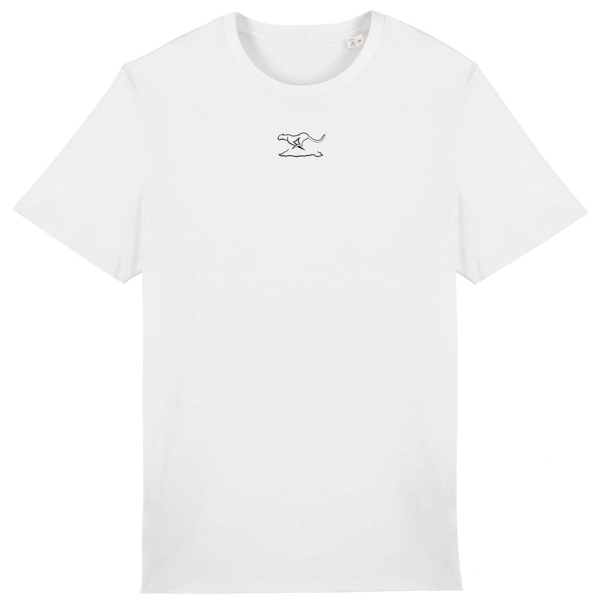 Camiseta pesada unisex: LOGO+ ressit blanco - frente_0