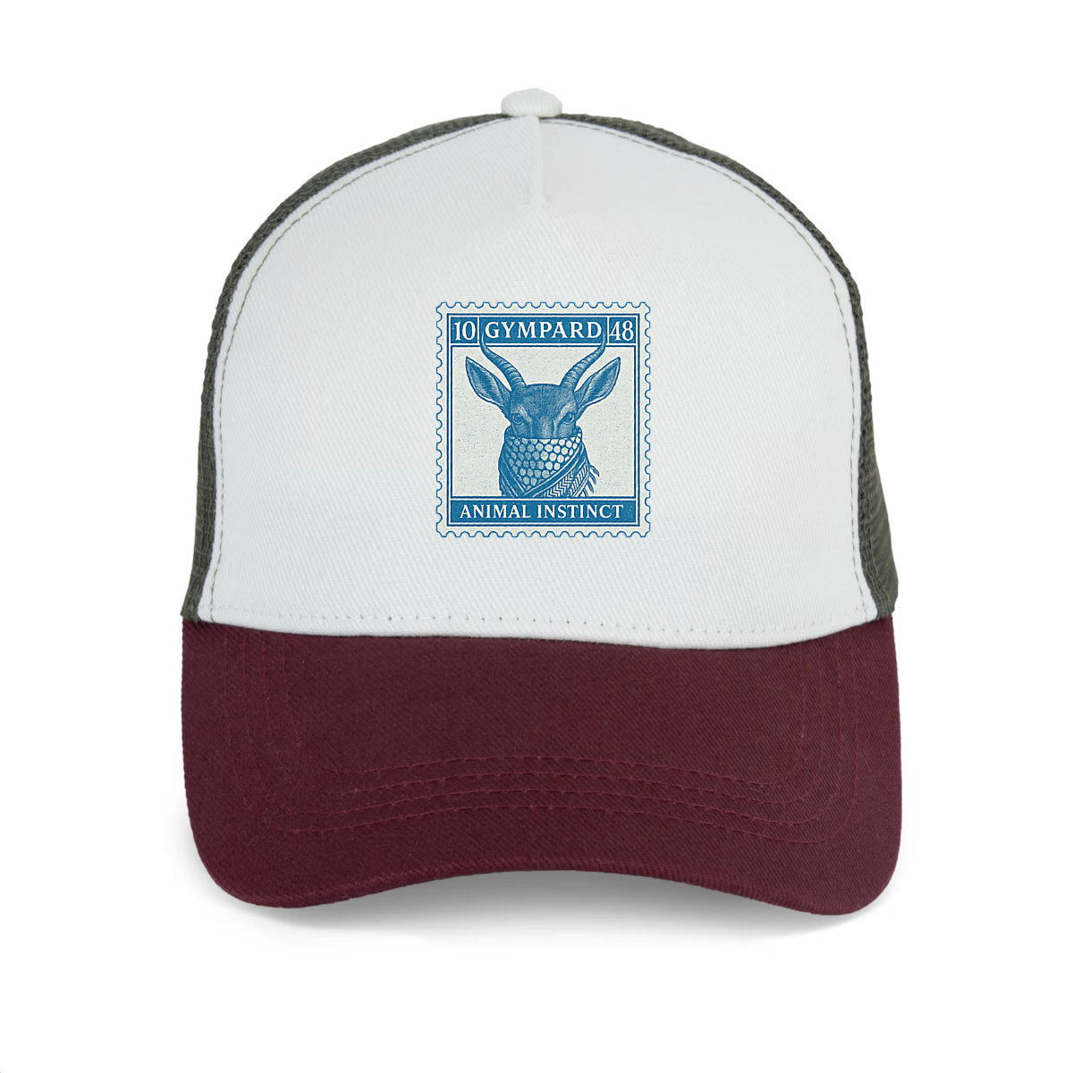 Gorra Trucker ecorresponsable: gacela - frente_0