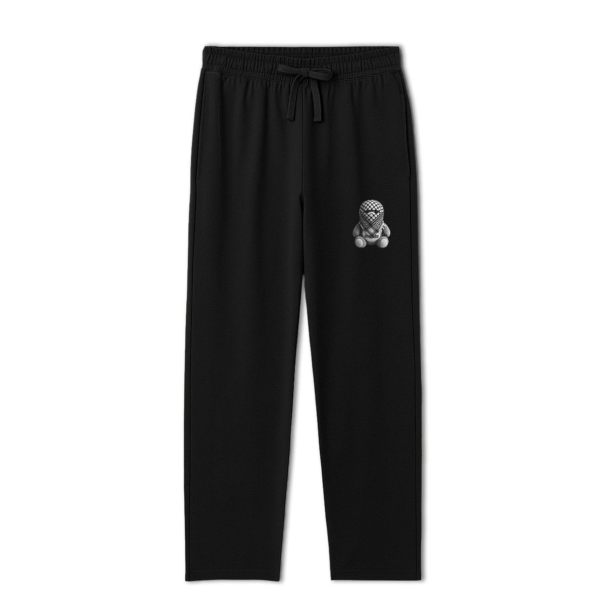 Pantalones de chándal unisex holgados; Osito - frente_0
