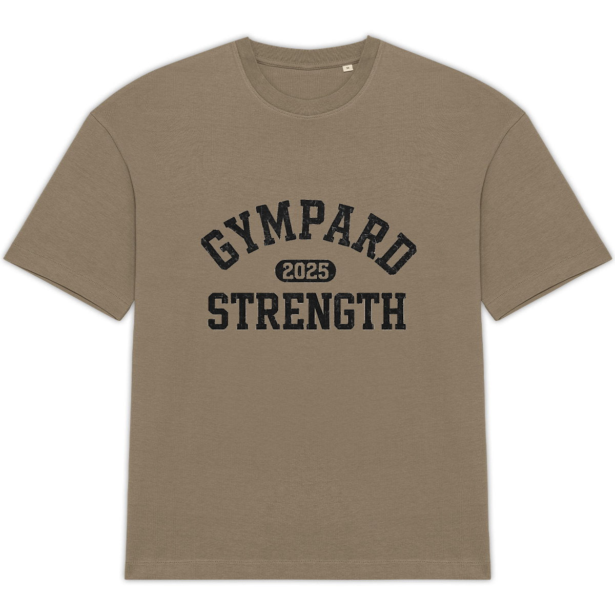 Camiseta oversize unisex gympard strength - frente_0