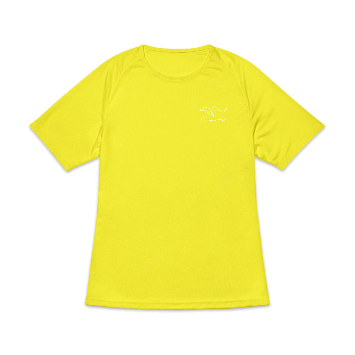 Camiseta deportiva reciclada para mujer_logo simple - frente_1