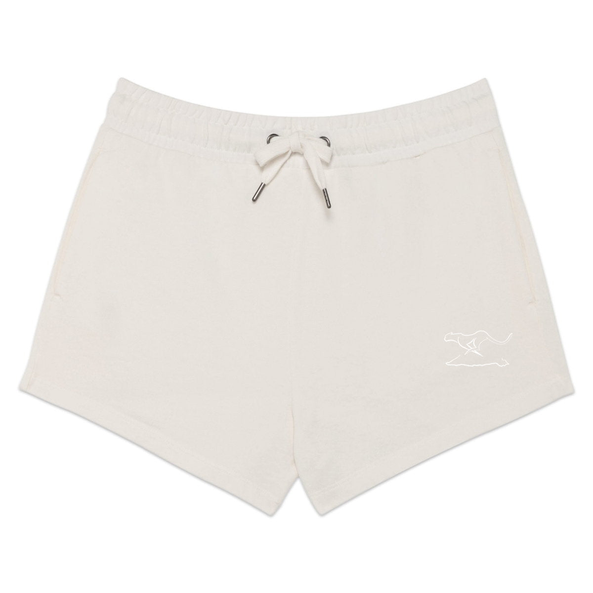 pantalones cortos de mujer; LOGO - frente_1