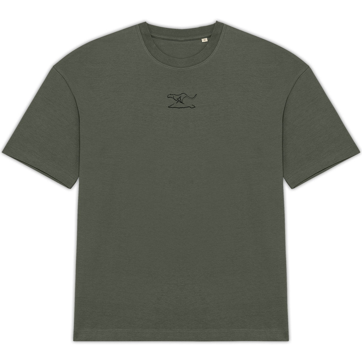 Camiseta oversize unisex; logo oso - frente_1