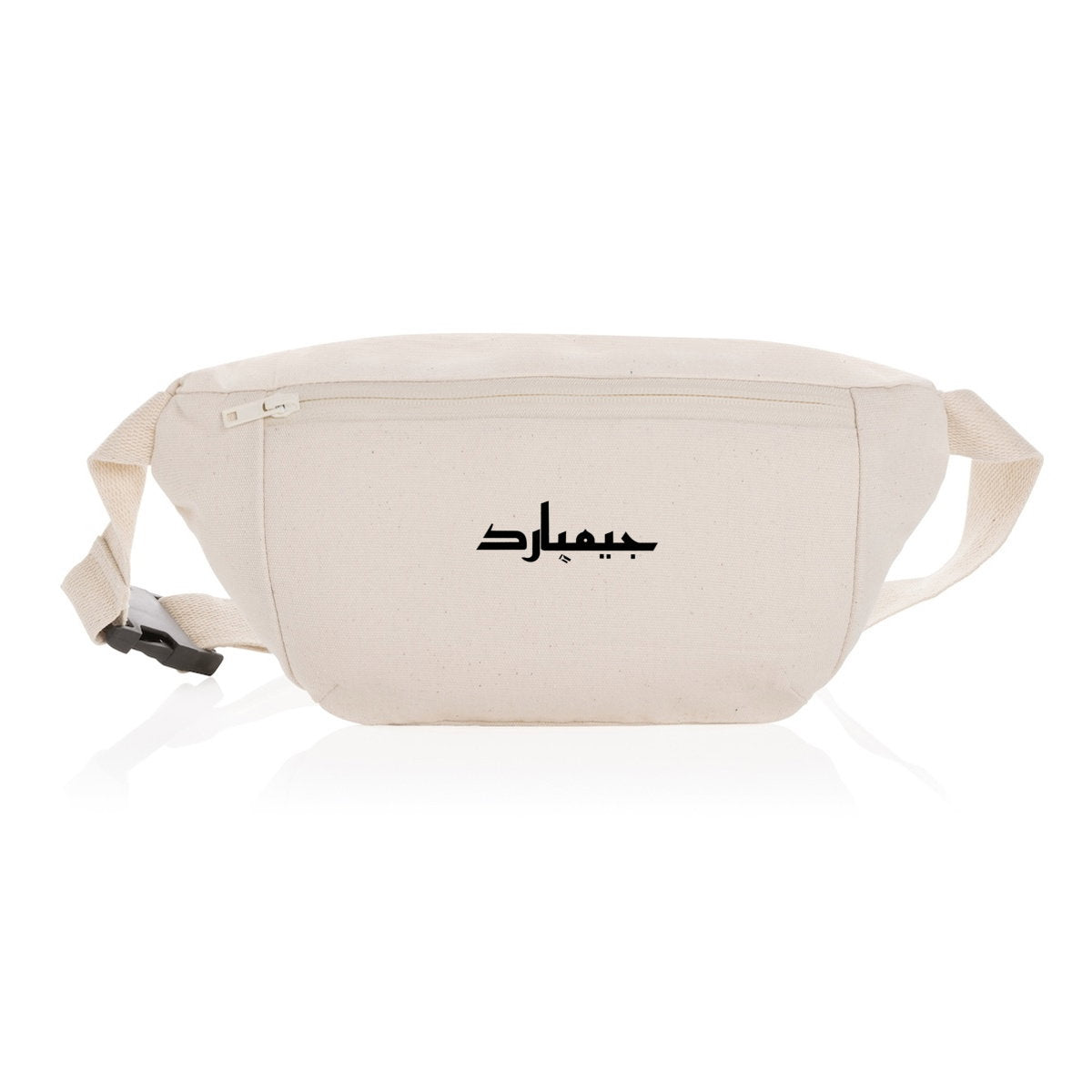 Cangurera de lona reciclada; arabe; accesorio - frente_1