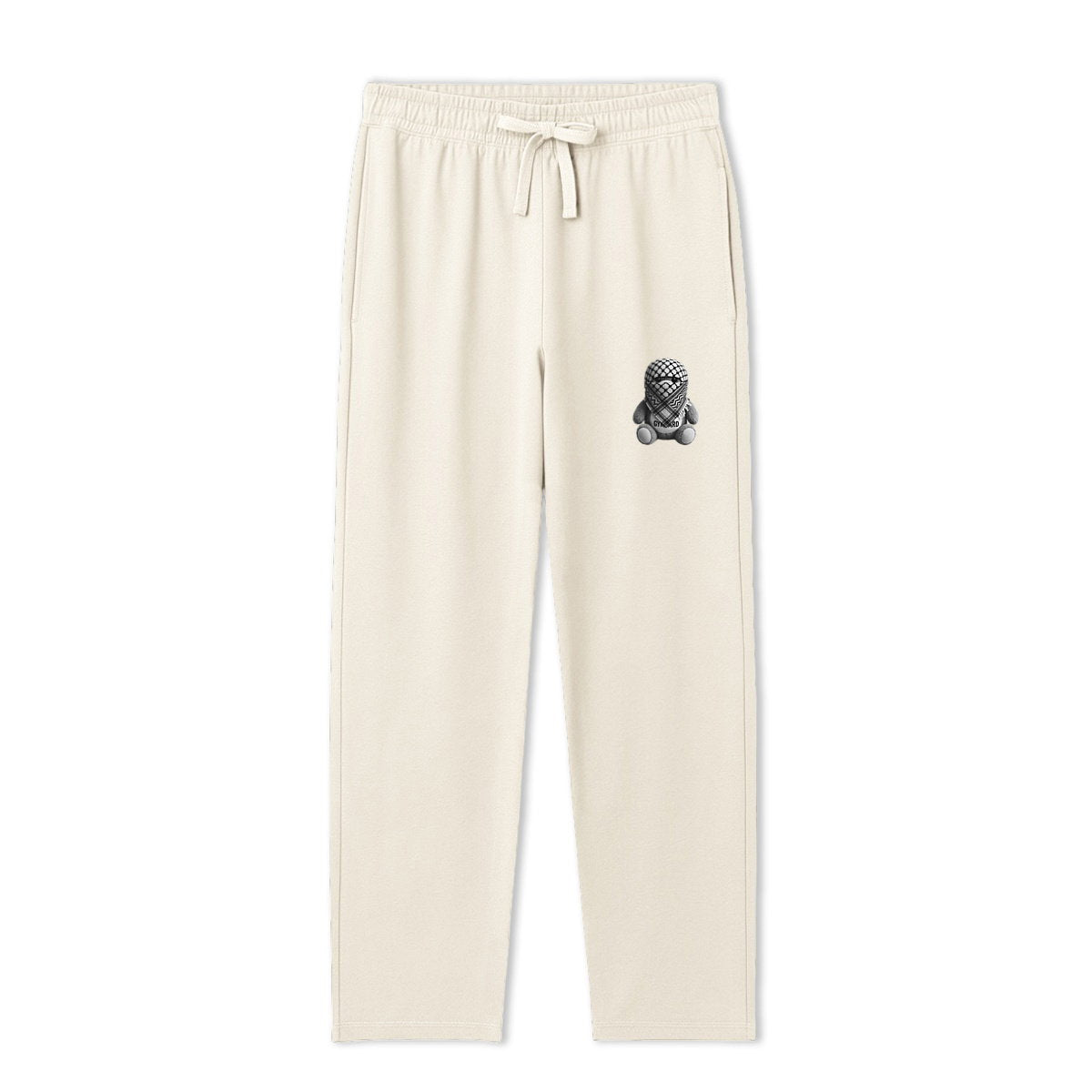 Pantalones de chándal unisex holgados; Osito - frente_1