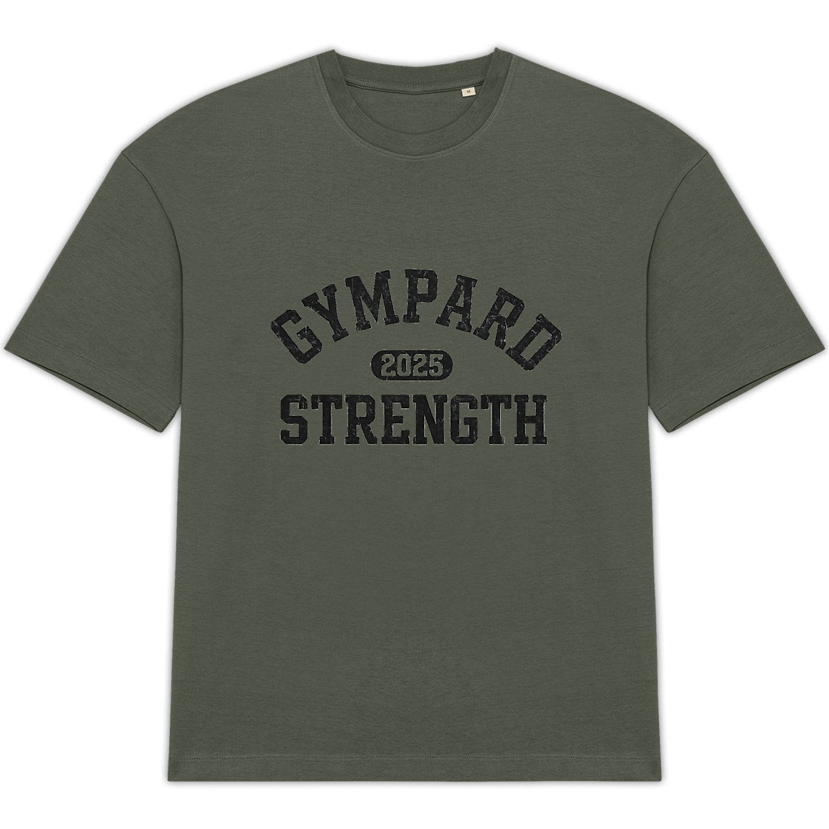 Camiseta oversize unisex gympard strength - frente_1