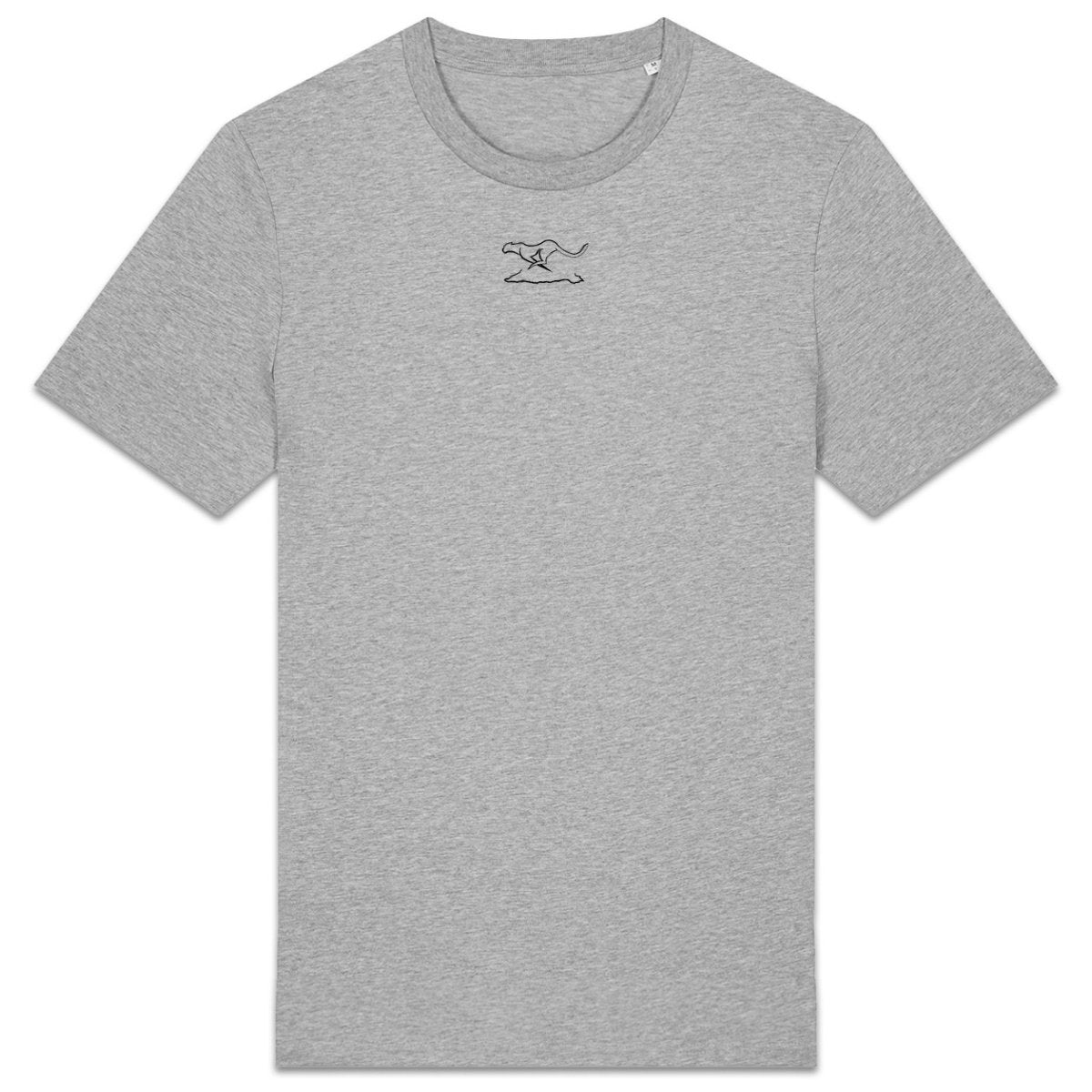 Camiseta pesada unisex: LOGO+ ressit blanco - frente_1