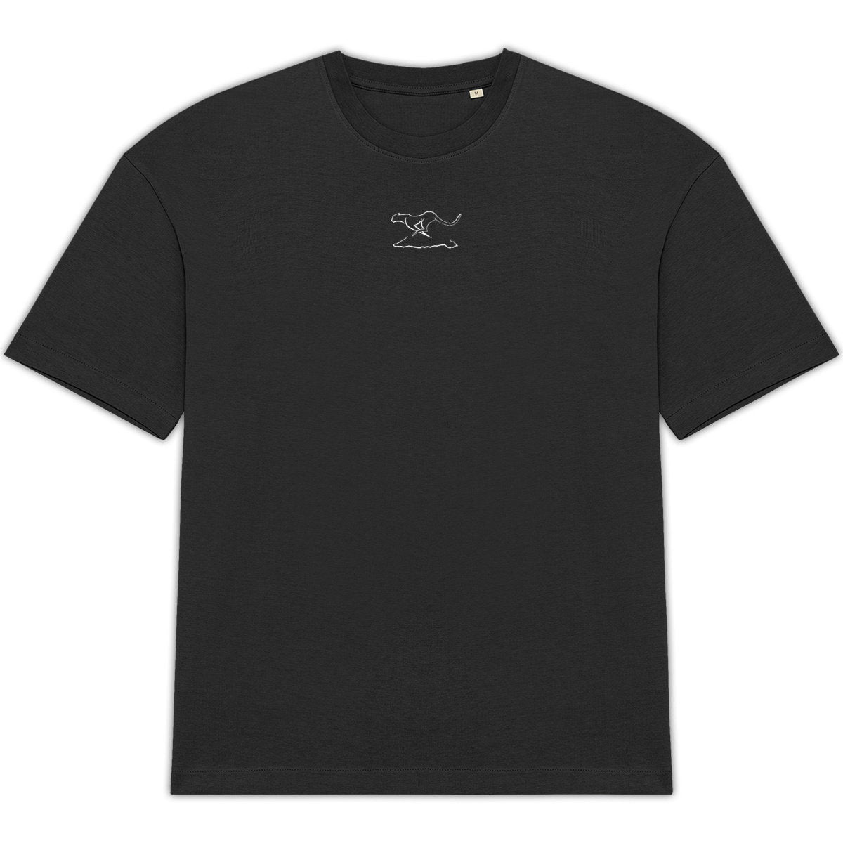 Camiseta oversize unisex: LOGO OSO NEGRO - frente_2