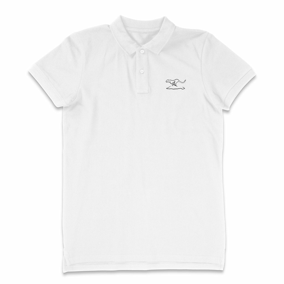 Polo ligero para hombre: logo blanco - frente_2