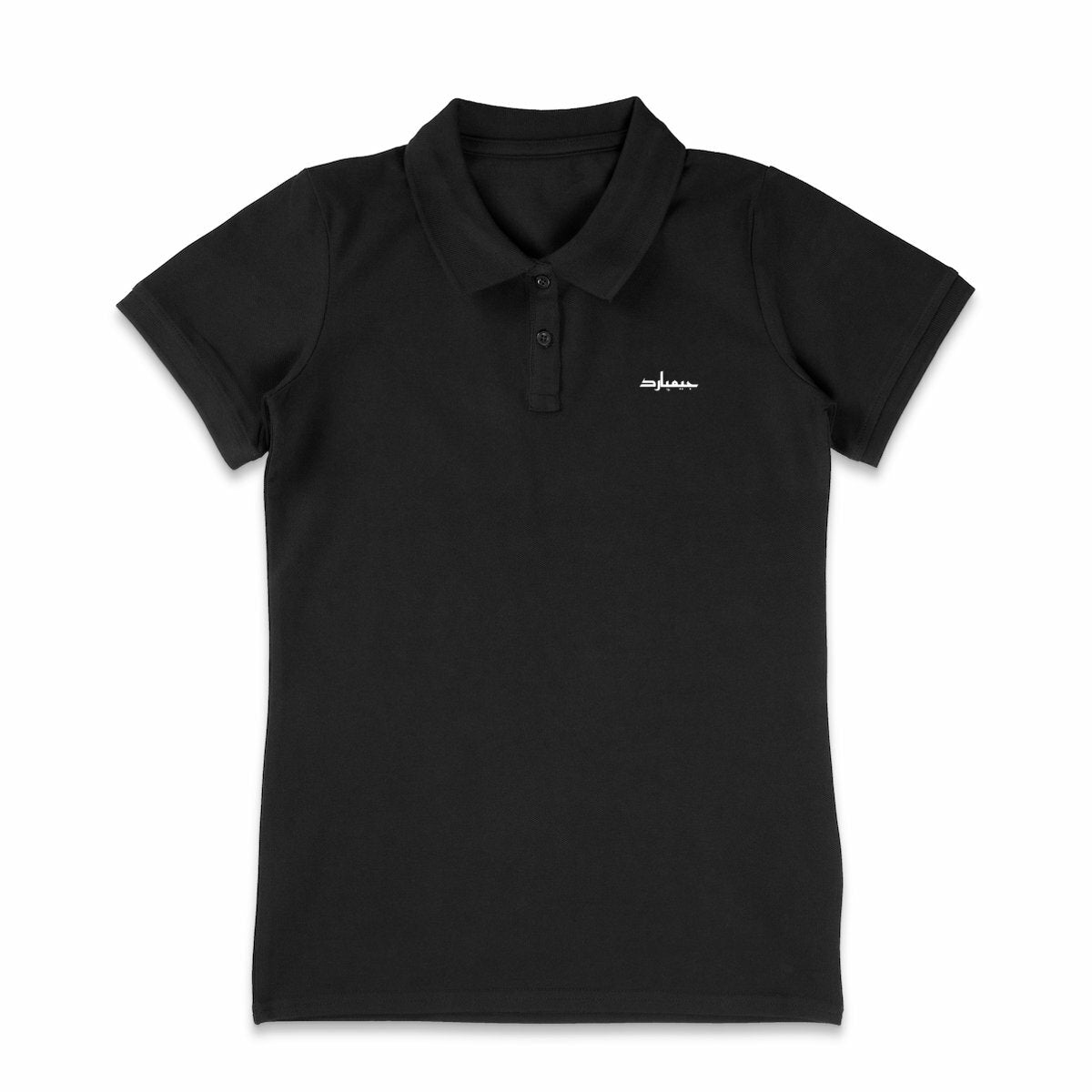 Polo ligero para mujer: arabe negro - frente_2