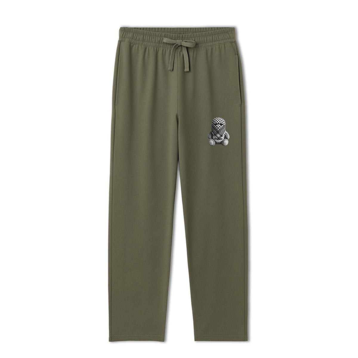 Pantalones de chándal unisex holgados; Osito - frente_2