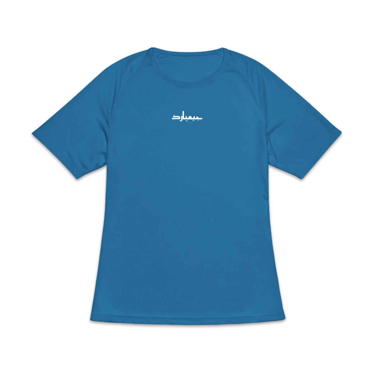 Camiseta deportiva reciclada para mujer_arabe negro - frente_2
