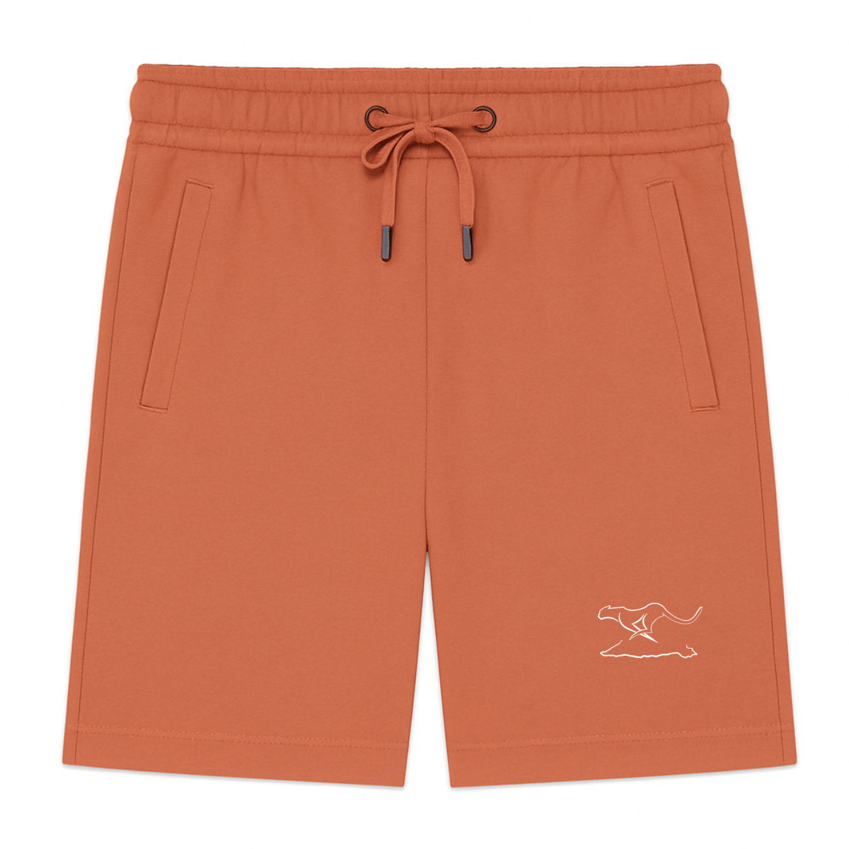 pantalones cortos de hombre: logo - frente_2