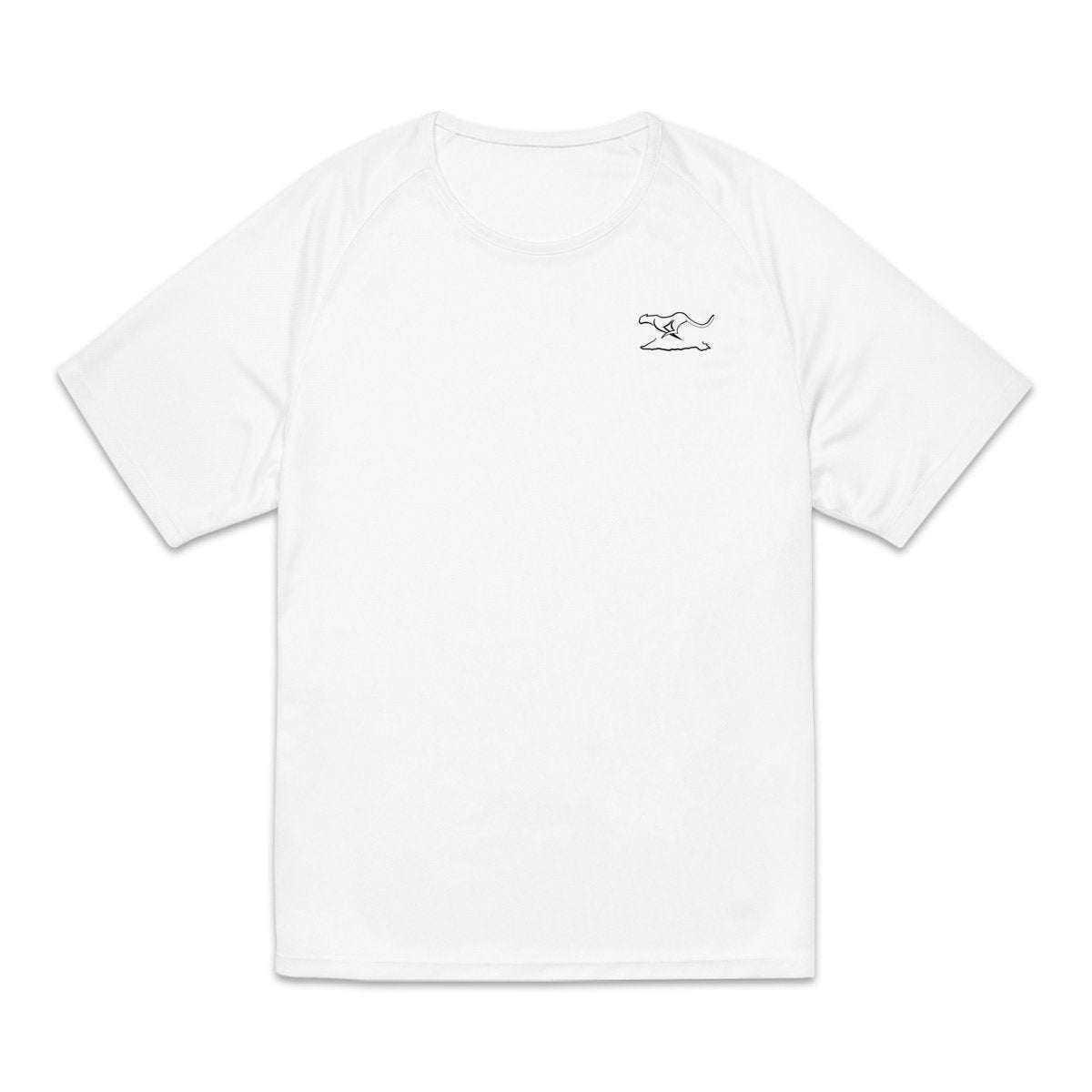 Camiseta deportiva reciclada para hombre: logo blanco - frente_4
