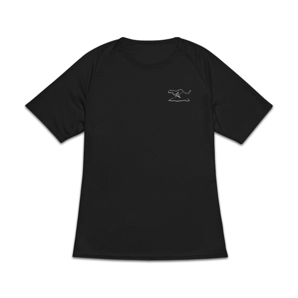 Camiseta deportiva reciclada para mujer_logo simple - frente_4
