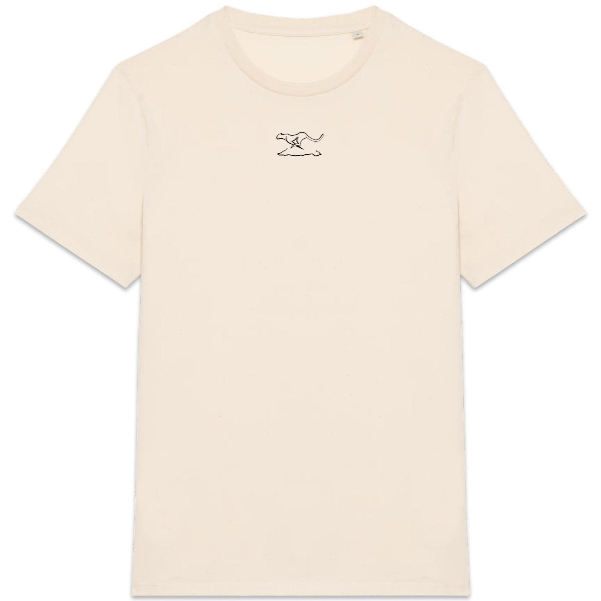 Camiseta pesada unisex: LOGO+ ressit blanco - frente_8