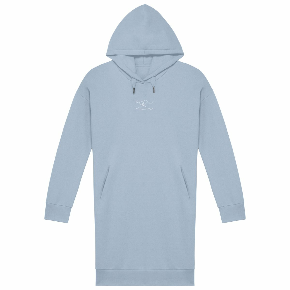 Strength Long Hoodie; GP CW - frente_azul