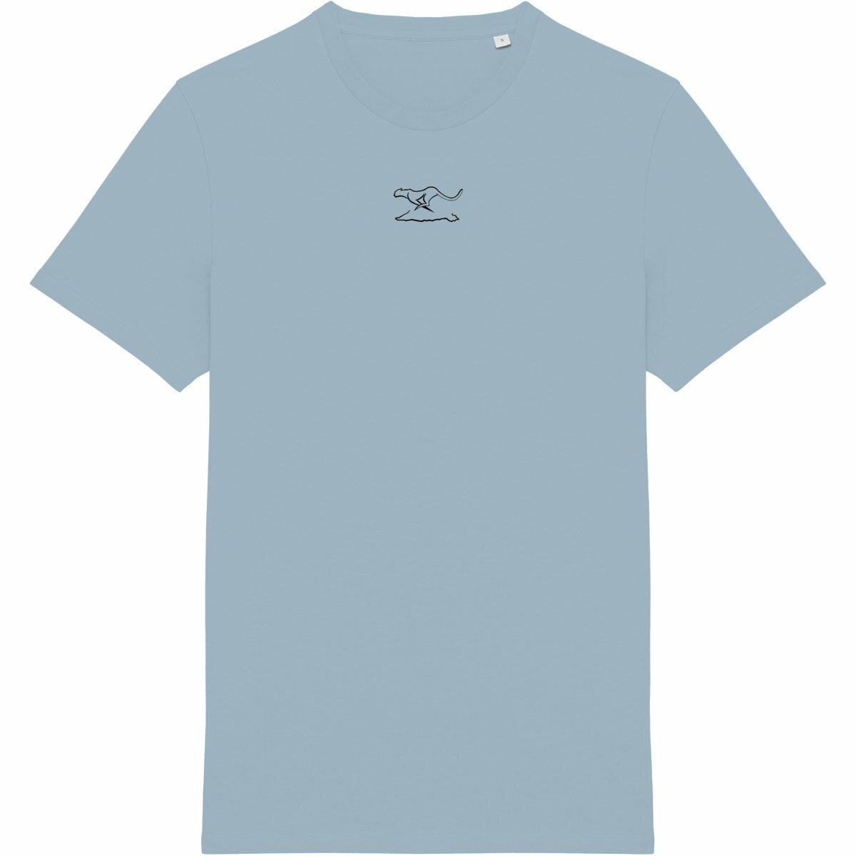 Camiseta unisex Made in Portugal: logo + palestina BLANCO - frente_azulártico