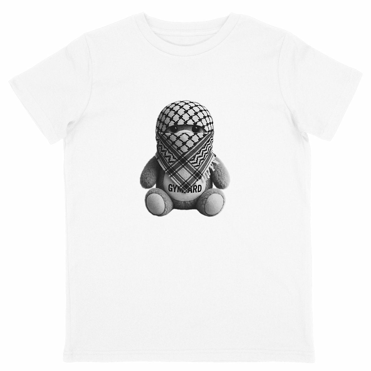 Camiseta ligera para niños: osito - frente_blanco