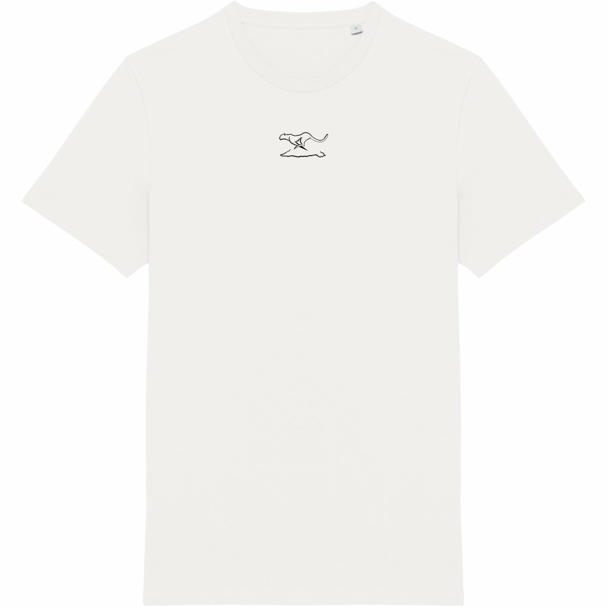 Camiseta unisex Made in Portugal: logo + palestina BLANCO - frente_blanco