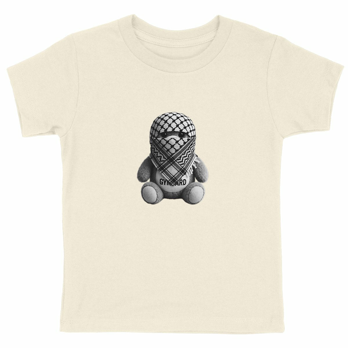 heavyweight T-Shirt Kind; Teddy - frente_natural