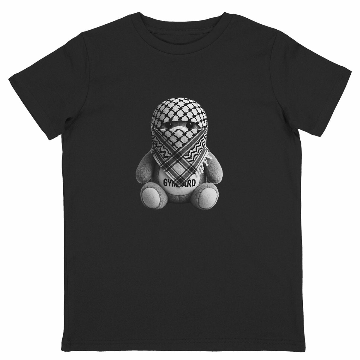 Camiseta ligera para niños: osito - frente_negro