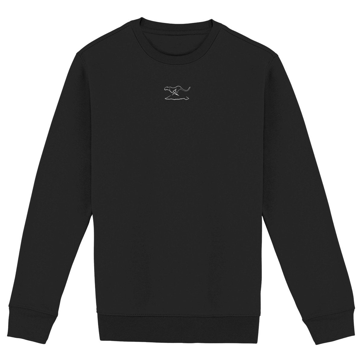 Sudadera unisex de alto gramaje; Patagonia - frente_negro